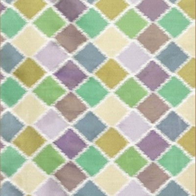 Фото Ткань портьерная с рисунком - Орнамент - стиль Английский - Бирюзовый - Купить в Интернет-магазине