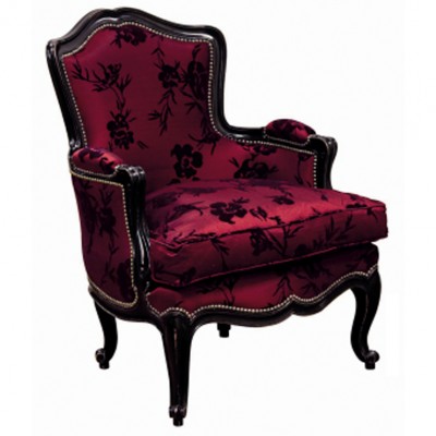 Фото Кресло на деревянной раме - стиль Французский шик - Для гостиной - Купить в Интернет-магазине