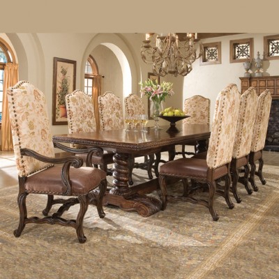 Фото Стол обеденный - стиль Американское наследство - Для столовой - большие обеденные столы производства США - Ambella home - Louisiana - Купить в Интернет-магазине