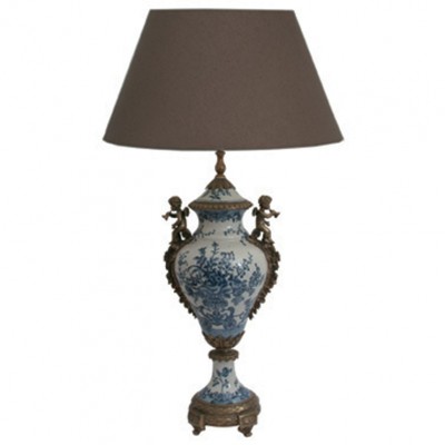 Фото Настольная лампа - стиль Европейская классика - Керамическая - Купить в Интернет-магазине