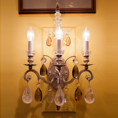Фото Бра, светильник настенный - стиль Американская классика - Хрустальный - Купить в Интернет-магазине