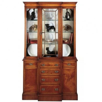 Фото Витрина узкая - стиль Английская классика - Для гостиной - Купить в Интернет-магазине