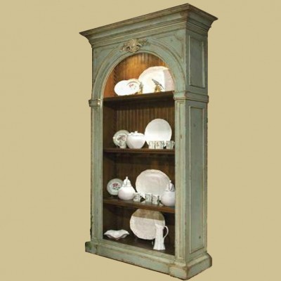 Фото Шкаф книжный/библиотека - стиль Роскошное шале - Для кабинета - Купить в Интернет-магазине