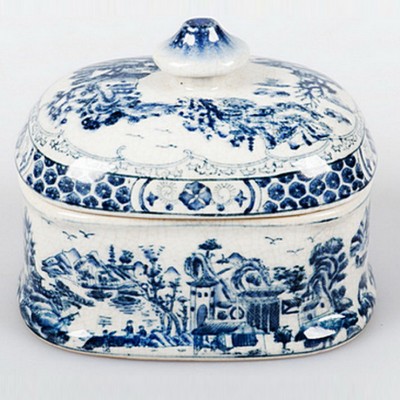 Фото Шкатулкa декоративная - стиль Классический - Керамическая - Купить в Интернет-магазине