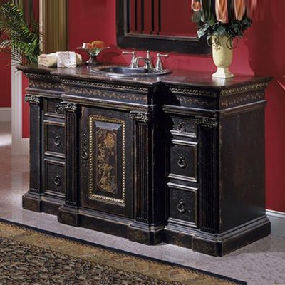 Фото Тумба для раковины - стиль Американская классика - Для ванной - Купить в Интернет-магазине