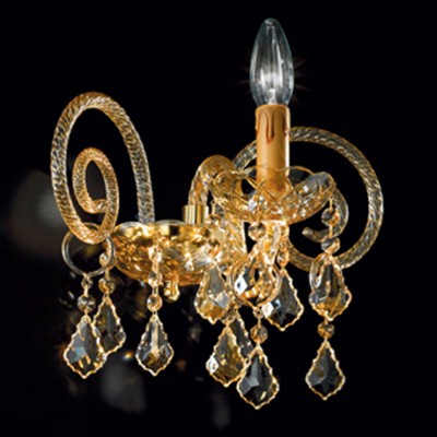 Фото Бра, светильник настенный - стиль Английская классика - Хрустальный - Купить в Интернет-магазине