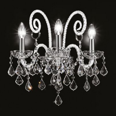 Фото Бра, светильник настенный - стиль Английская классика - Хрустальный - Купить в Интернет-магазине