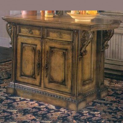 Фото Кухонный остров, прилавок, стол высокий - стиль Американская классика - Для кухни - Купить в Интернет-магазине