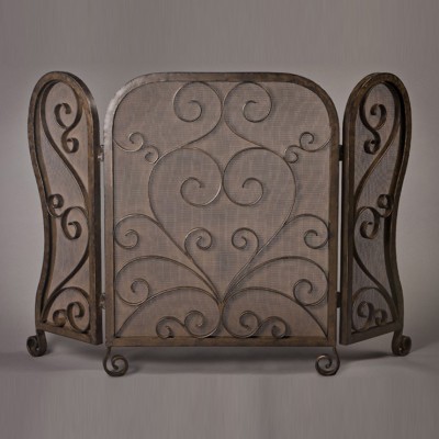 Фото Каминная решетка, аксессуар - стиль Классический - Металлическая - Купить в Интернет-магазине