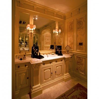 Фото Композиция мебельная для ванной - стиль Английская классика - Для ванной - Купить в Интернет-магазине