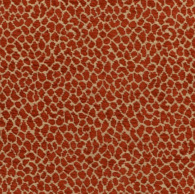 Фото Ткань портьерная с рисунком - Мелкий принт - стиль Американский - Красный - Купить в Интернет-магазине