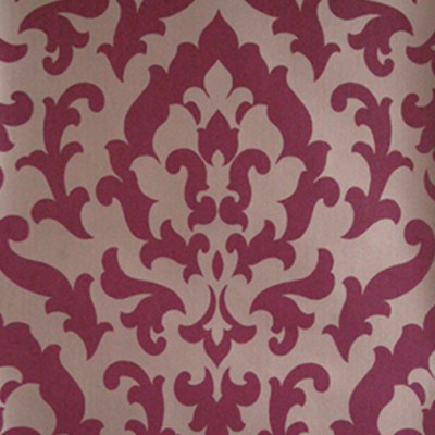 Фото Обои с рисунком - Дамаск - стиль Английская классика - Малиновые - Купить в Интернет-магазине