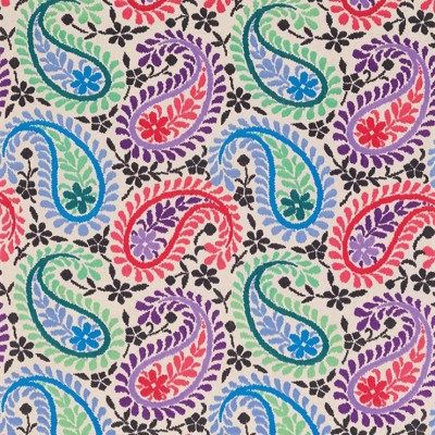 Фото Ткань портьерная с рисунком - Пейсли - стиль Европейский - Купить в Интернет-магазине