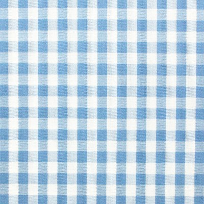 Фото Ткань портьерная с рисунком - Клетка - стиль Английский - Голуба - Купить в Интернет-магазине