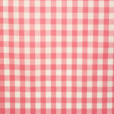 Фото Ткань портьерная с рисунком - Клетка - стиль Английский - Розовая - Купить в Интернет-магазине
