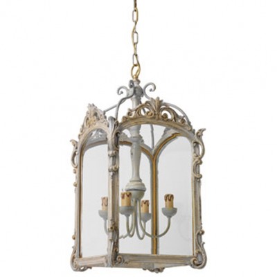 Фото Фонарь - стиль Английская классика - Деревянный - Купить в Интернет-магазине