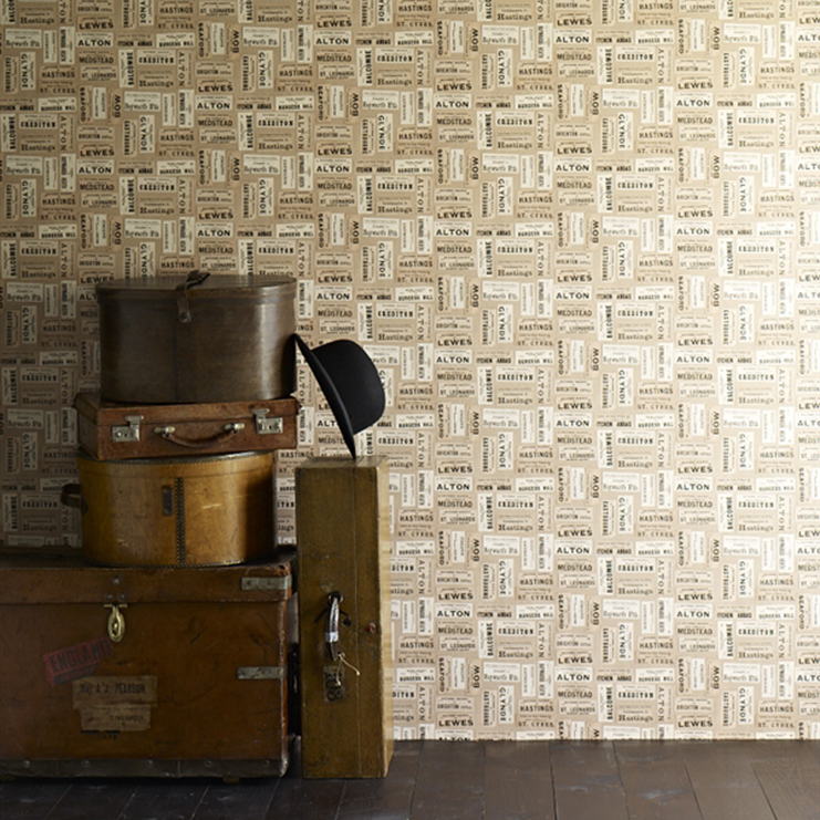 Фото Обои с рисунком - Крупный декор - стиль Современный - Бежевые - Купить в Интернет-магазине