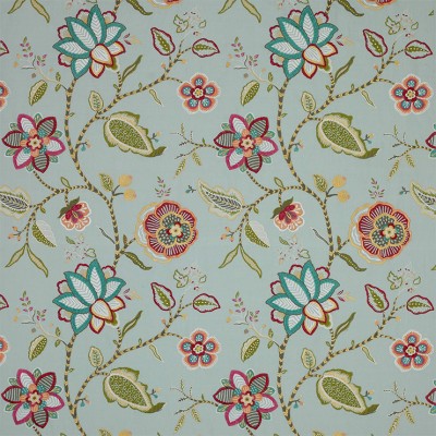 Фото Ткань портьерная с рисунком - Цветы - стиль Английский - Купить в Интернет-магазине