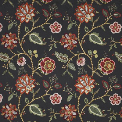 Фото Ткань портьерная с рисунком - Цветы - стиль Английский - Купить в Интернет-магазине
