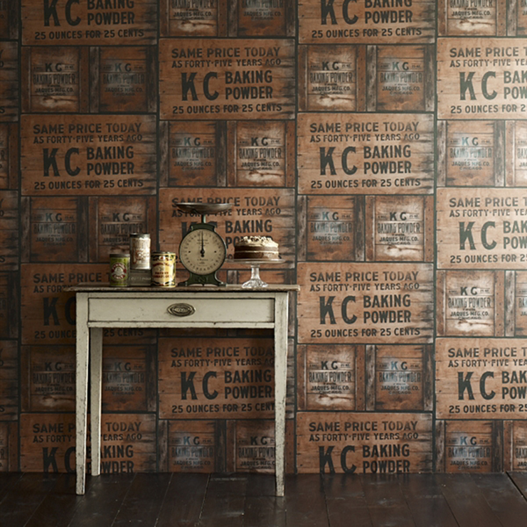 Фото Обои с рисунком - Крупный декор - стиль Современный - Коричневые - Купить в Интернет-магазине