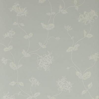 Фото Обои с рисунком - Растение - стиль Английская классика - Серые - Купить в Интернет-магазине