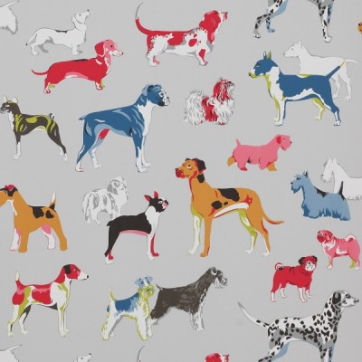 Фото Обои с рисунком - Детский рисунок - стиль Современный - Серые - Купить в Интернет-магазине