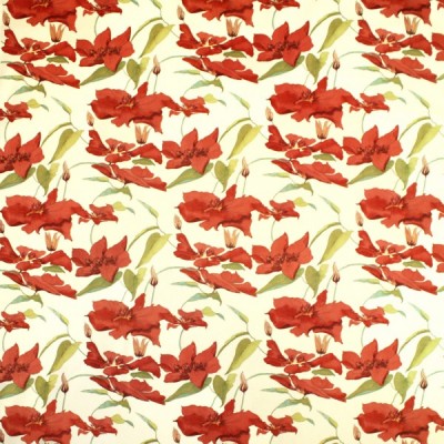 Фото Ткань портьерная с рисунком - Цветы - стиль Английский - Купить в Интернет-магазине