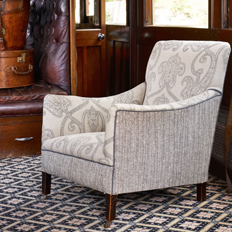 Фото Ткань портьерная с рисунком - Дамаск - стиль Английский - Бежевый - Купить в Интернет-магазине Фото Ткань портьерная с рисунком - Дамаск - стиль Английский - Бежевый - Купить в Интернет-магазине