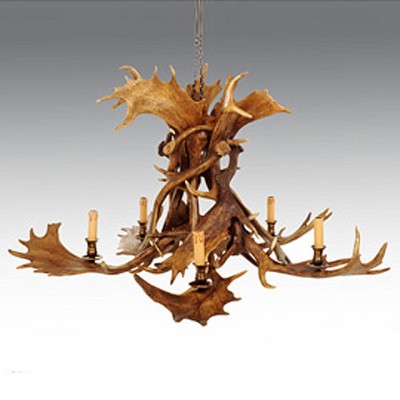 Фото Люстра - стиль Фантазийные - Деревянная - Купить в Интернет-магазине