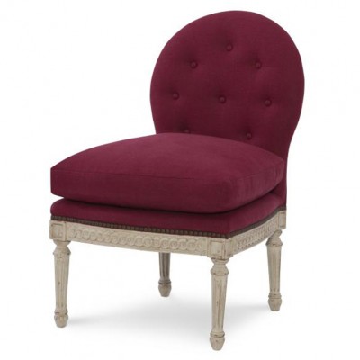 Фото Кресло на деревянной раме - стиль Charlotte Moss - Для гостиной - Купить в Интернет-магазине