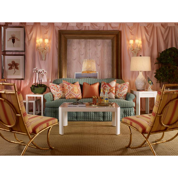 Фото Стол кофейный/журнальный - стиль Charlotte Moss - Для гостиной - Купить в Интернет-магазине