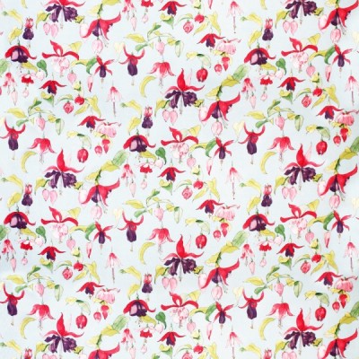 Фото Ткань портьерная с рисунком - Цветы - стиль Английский - Купить в Интернет-магазине