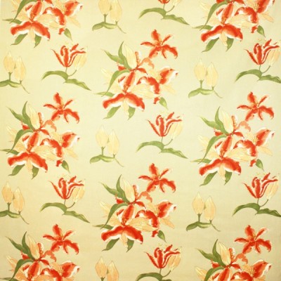 Фото Ткань портьерная с рисунком - Цветы - стиль Английский - Купить в Интернет-магазине