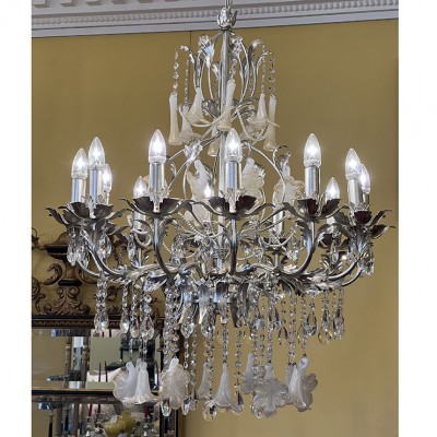 Фото Люстра - стиль Европейская классика - Стеклянная - В наличии - Купить в Интернет-магазине