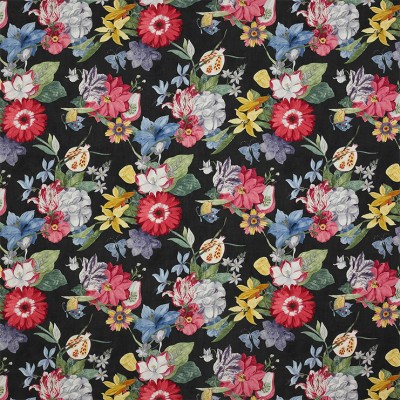 Фото Ткань портьерная с рисунком - Цветы - стиль Английский - Купить в Интернет-магазине