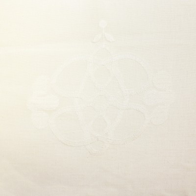Фото Ткань тюлевая и вуаль - Ткань тюлевая с рисунком - стиль Современный - Кремовая - Купить в Интернет-магазине