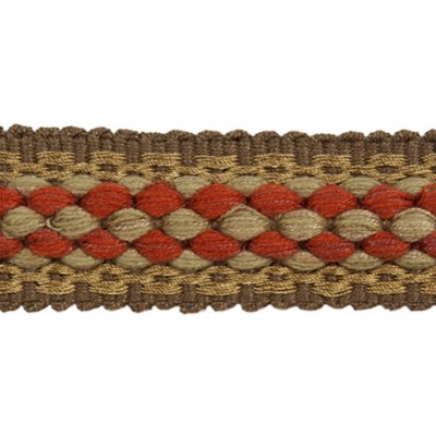 Фото Отделка для текстильных изделий - Тесьма - стиль Английский - Коричневая - Купить в Интернет-магазине