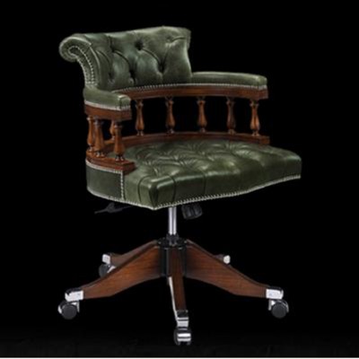 Фото Рабочее кресло - стиль Английская классика - Для кабинета - Купить в Интернет-магазине