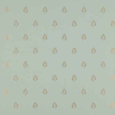 Фото Обои с рисунком - Мелкий принт - стиль Английская классика - Бирюзовые - Купить в Интернет-магазине