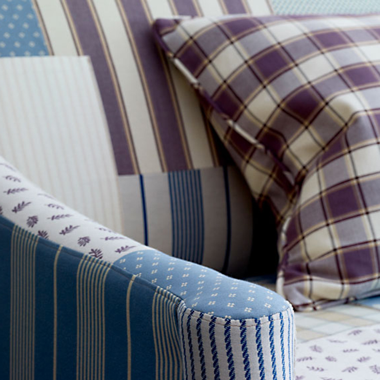 Фото Ткань портьерная с рисунком - Полоски - стиль Английский - Розовые - Купить в Интернет-магазине Фото Ткань портьерная с рисунком - Полоски - стиль Английский - Розовые - Купить в Интернет-магазине