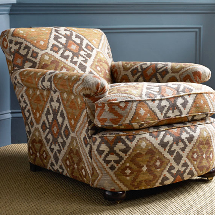 Фото Ткань портьерная с рисунком - Орнамент - стиль Английский - Желтый - Купить в Интернет-магазине Фото Ткань портьерная с рисунком - Орнамент - стиль Английский - Желтый - Купить в Интернет-магазине