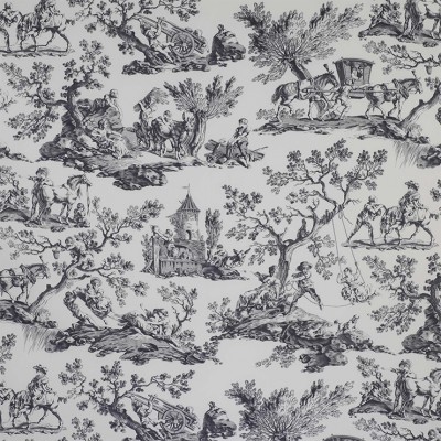 Фото Ткань портьерная с рисунком - Туаль - стиль Английский - Светло-серая - Купить в Интернет-магазине