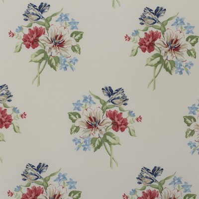 Фото Ткань портьерная с рисунком - Цветы - стиль Английский - Купить в Интернет-магазине