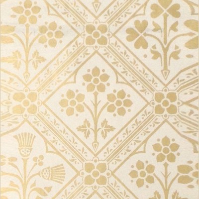 Фото Обои с рисунком - Орнамент - стиль Английская классика - Кремовые - Купить в Интернет-магазине