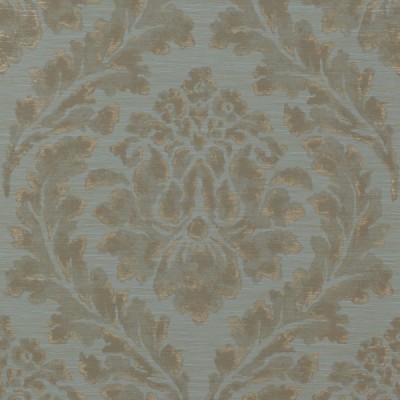 Фото Обои с рисунком - Дамаск - стиль Английская классика - Синие - Купить в Интернет-магазине