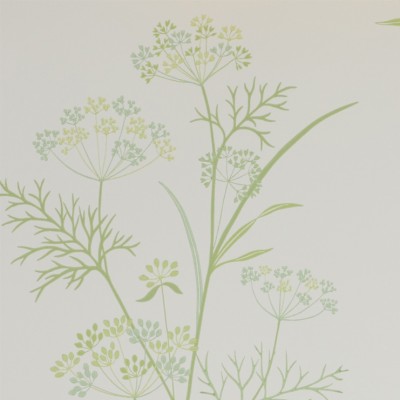 Фото Обои с рисунком - Растение - стиль Английская классика - Серые - Купить в Интернет-магазине