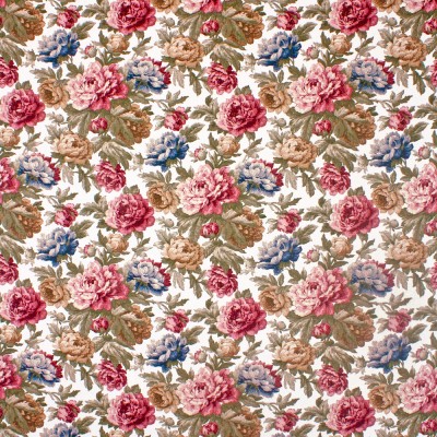 Фото Ткань портьерная с рисунком - Цветы - стиль Английский - Купить в Интернет-магазине
