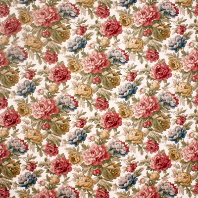 Фото Ткань портьерная с рисунком - Цветы - стиль Английский - Купить в Интернет-магазине