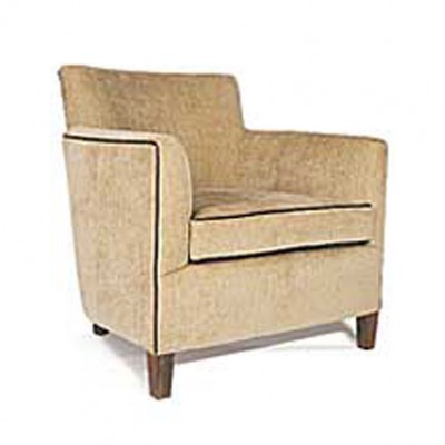 Фото Кресло обитое - стиль Английская классика - Для гостиной - удобное кресло производства США - Hepple - English traditional upholstery - Купить в Интернет-магазине