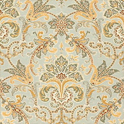 Фото Ткань портьерная с рисунком - Дамаск - стиль Американский - Голуба - Купить в Интернет-магазине